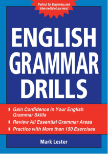 English Grammar Drills